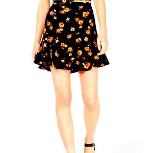 COPY - NWOT Gypsies and Moondust Ruffle Hem Mini Skirt - Size Large